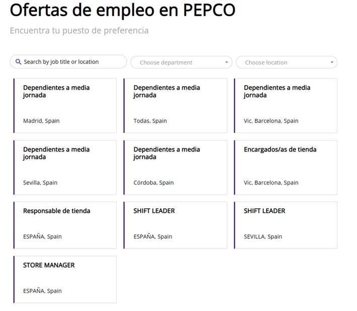 PEPCO ofrece trabajos a tiempo parcial en todos los niveles profesionales