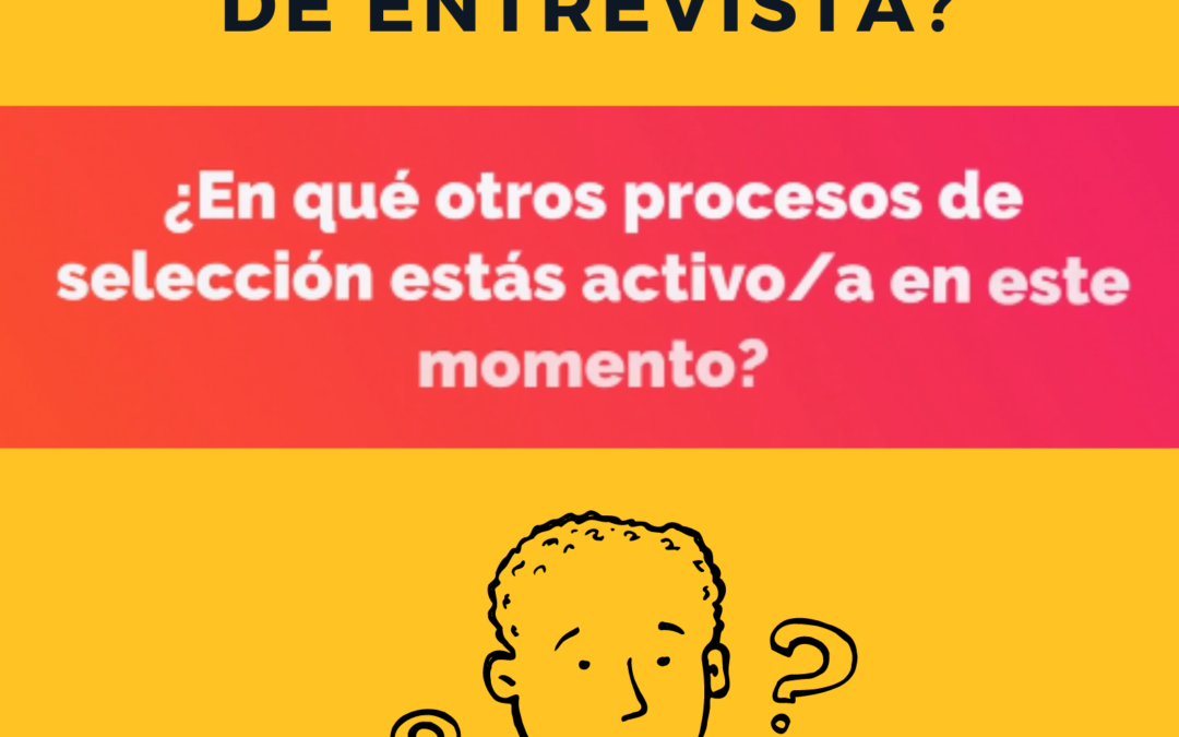 ¿Cómo explicar que has postulado a otros puestos pero que éste es el que de verdad quieres? 😥